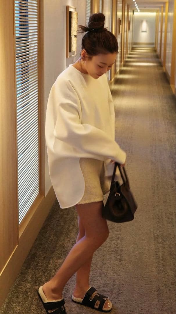 新品未使用タグ付き　pois ポワ　marshmallow pullover