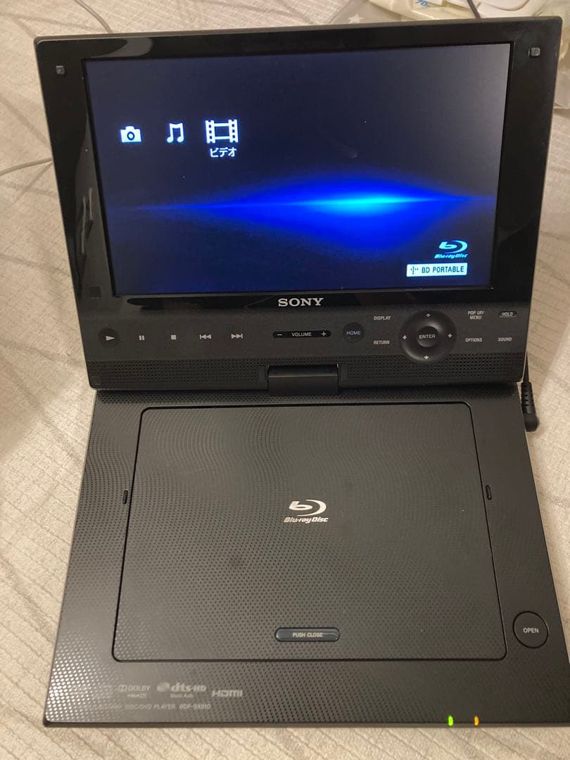 SONY ポータブルBDプレイヤー　BDP-SX910