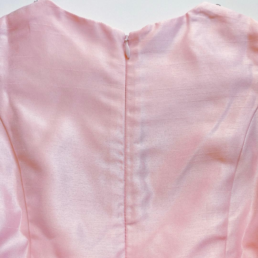 120size セレモニー ピンク×花柄 入学 卒園 発表会 フォーマル 女の子