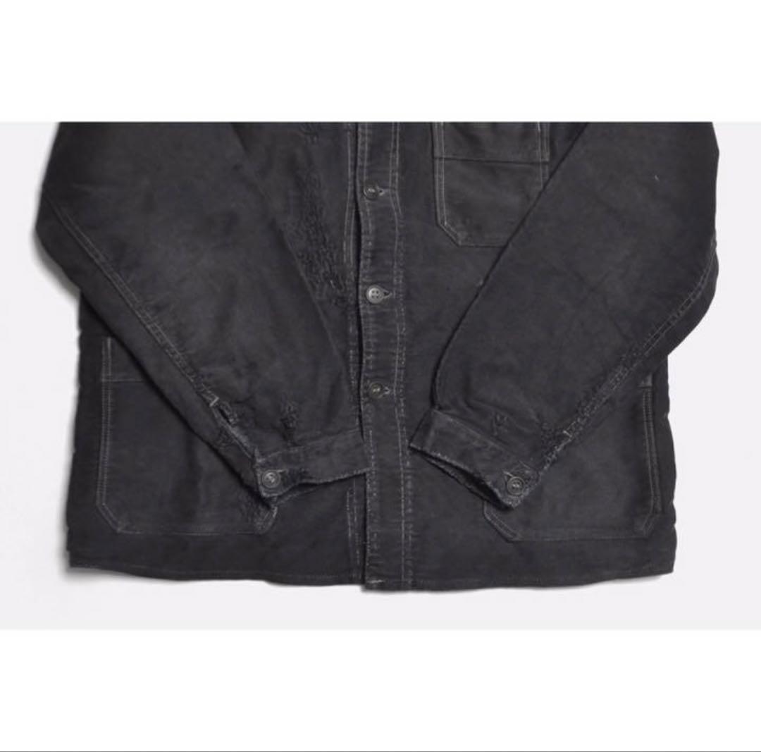 ジャケット・アウター 40's ~ French Black Moleskin Jacket