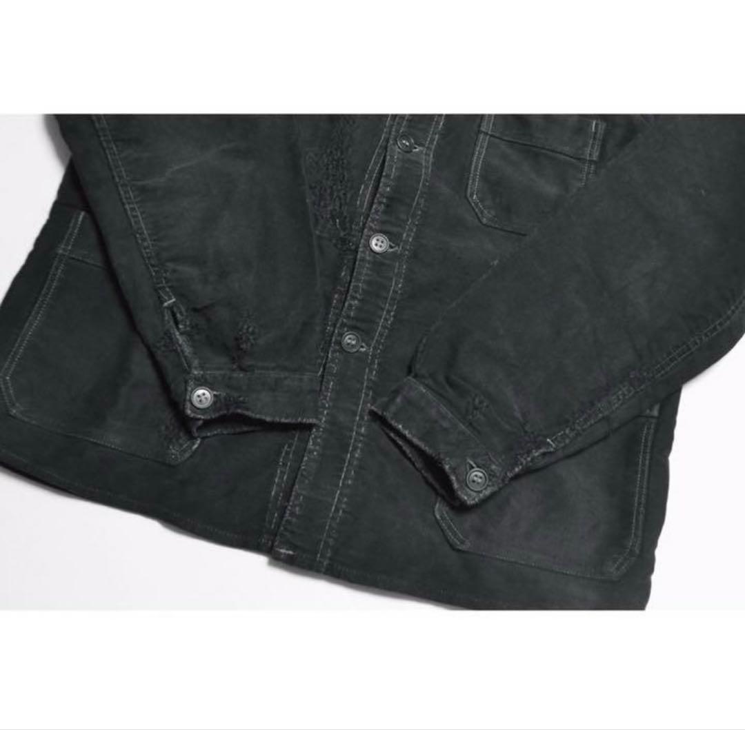 ジャケット・アウター 40's ~ French Black Moleskin Jacket