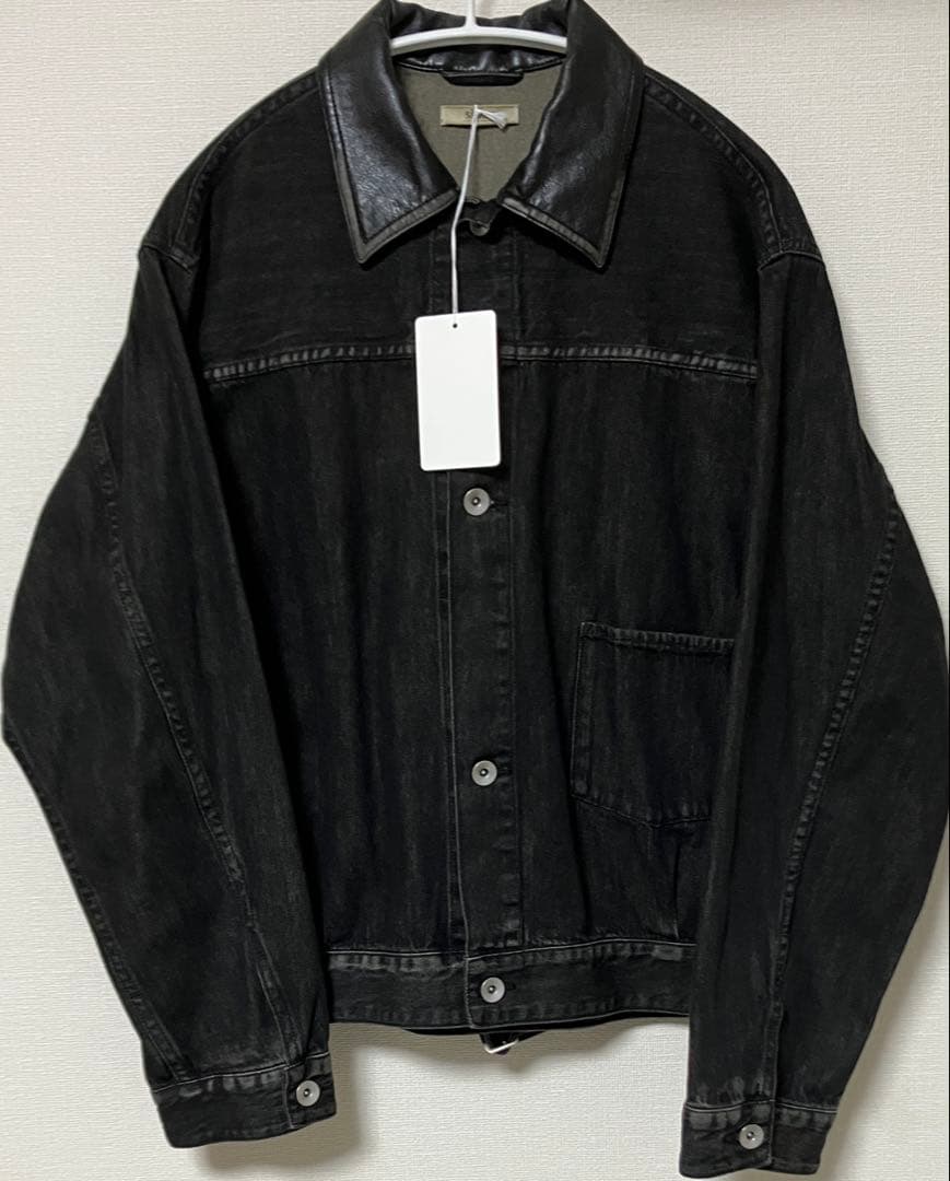 【未使用】shiun FADED DENIM JACKET Sサイズ