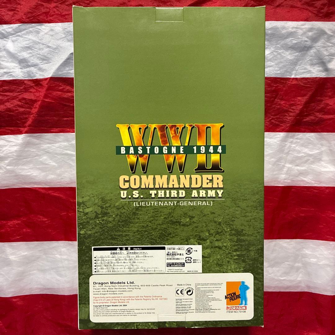 ドラゴンモデルズ製1/6アメリカ第3軍指揮官パットン陸軍中将