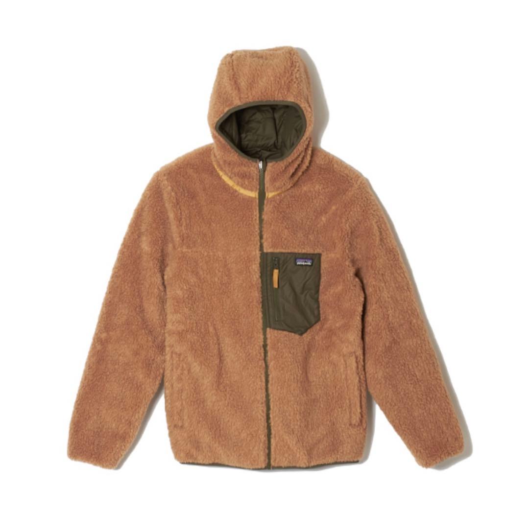 パタゴニア キッズ XL リバーシブルレディフレディフーディ