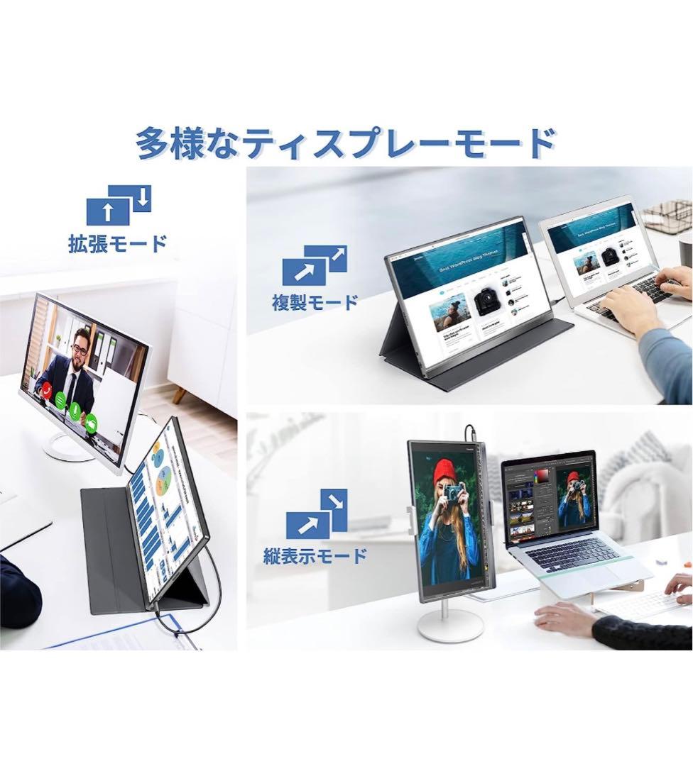 ❤️cocopar 15.6モバイルモニター