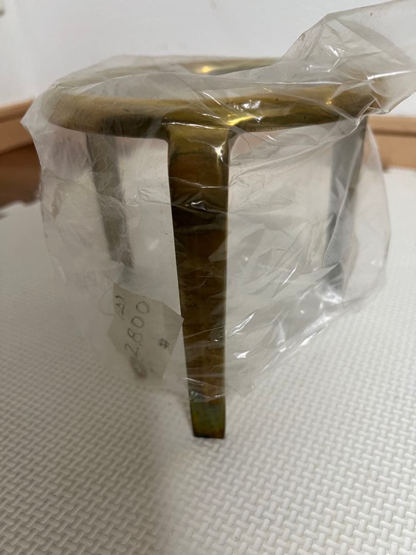 【未使用品】五徳 特製三本足五徳 灰ならし 火鉢 囲炉裏 レトロ