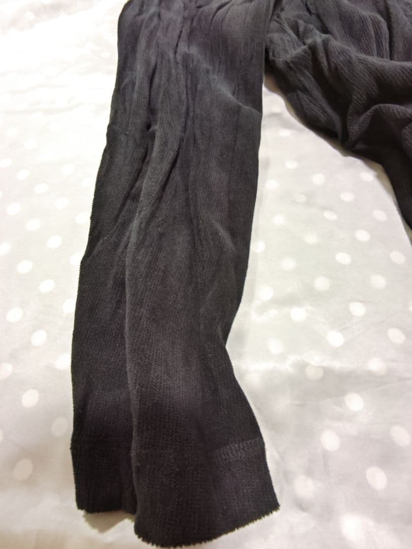 イッセイミヤケ　ブラック シワ加工 プリーツ 2つボタン