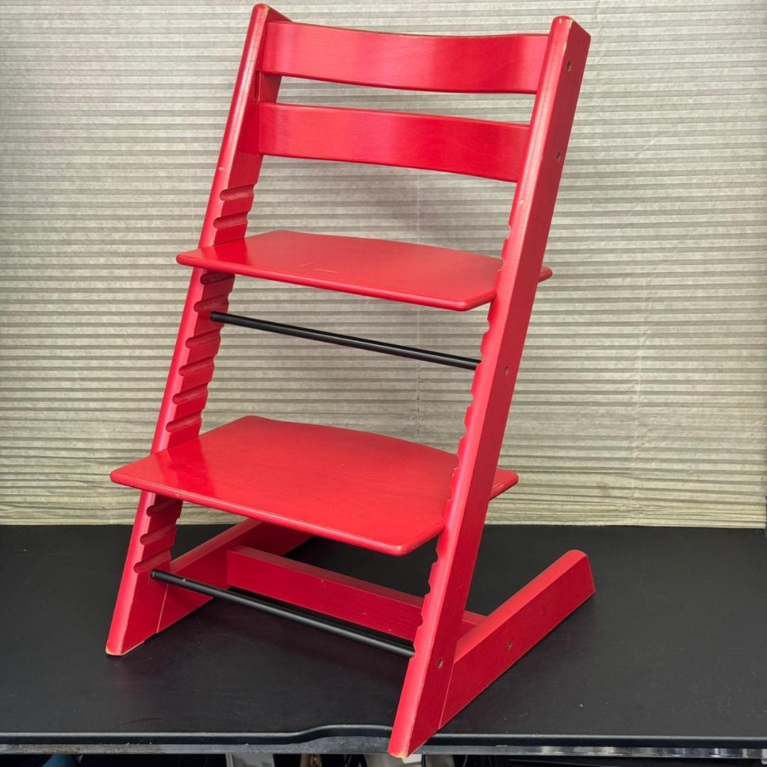 ☆ストッケ　トリップトラップ　レッド　STOKKE　Tripp Trapp