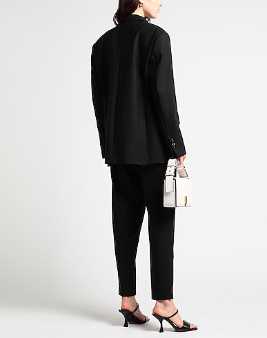 TELA イタリア製 ウール テーラード サイドベンツ ジャケット M 黒