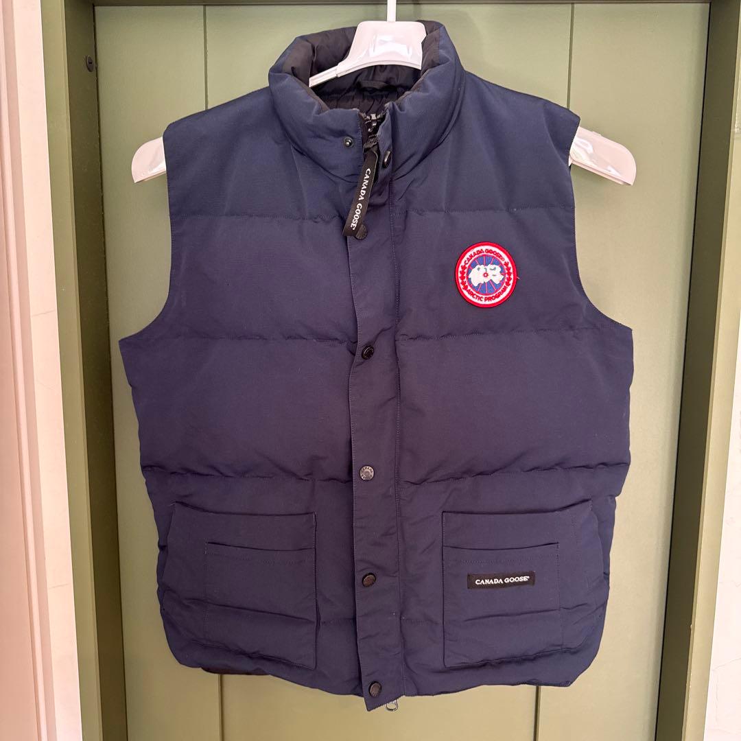   ダウンベスト ネイビー