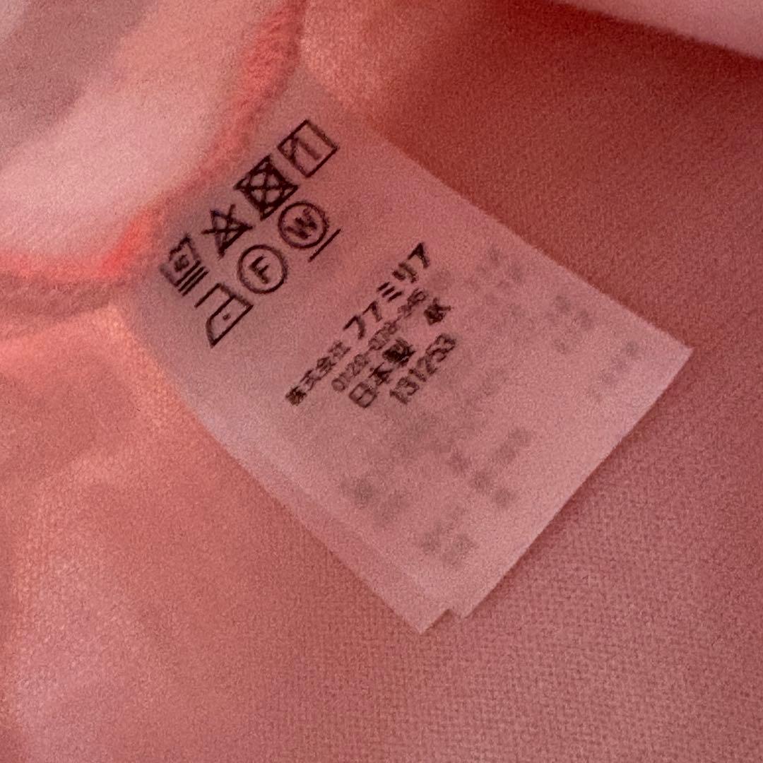 ファミリア　ピンク 長袖Tシャツ　現行　新作　110