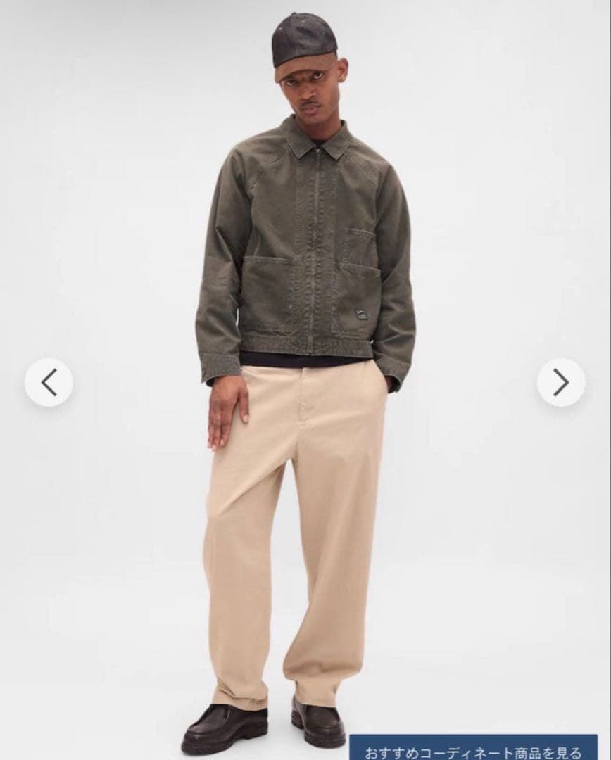 キャンバスデニムチョアジャケット