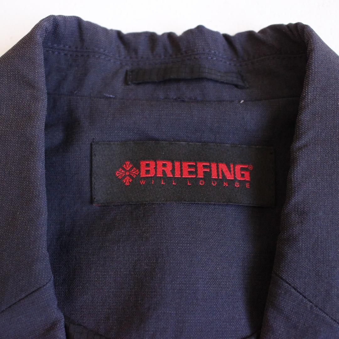 BRIEFING テーラードジャケット Mサイズ ネイビー 本切羽