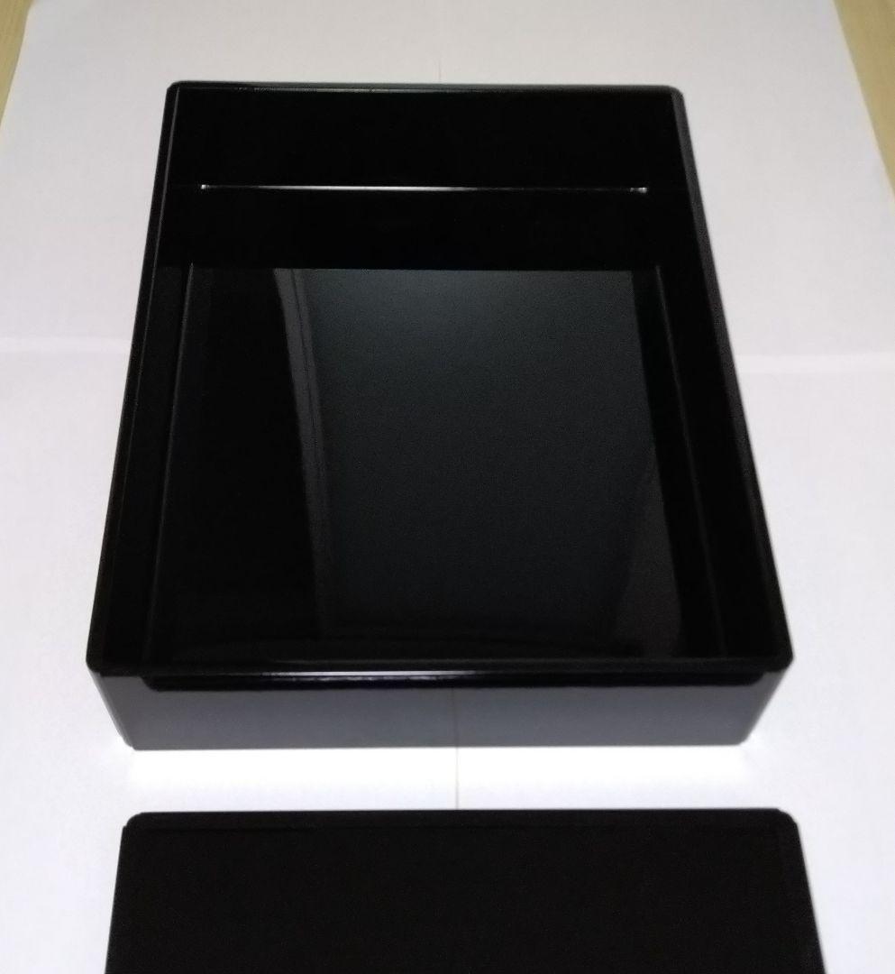 美品！セール　新品未使用　木製漆器 蒔絵文箱 　黒地 に秋草　黒江、中西工芸製