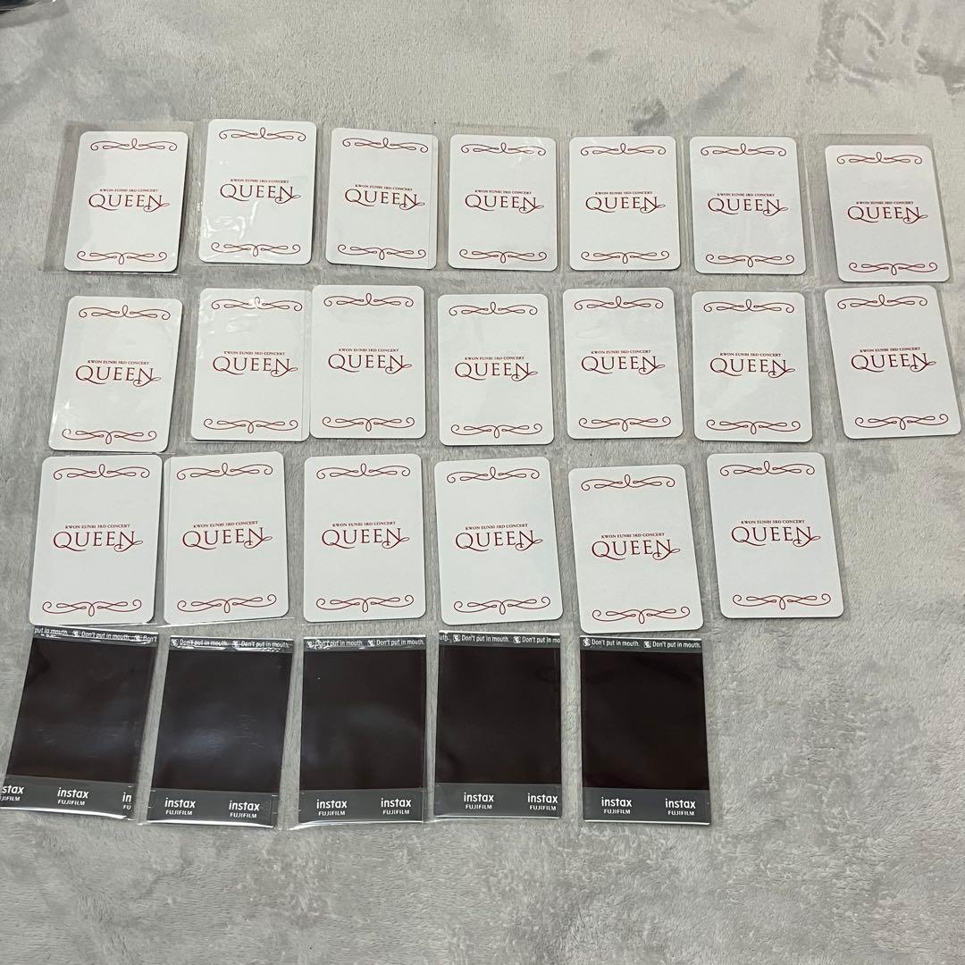 クォンウンビ　3rd concert Queen トレカ