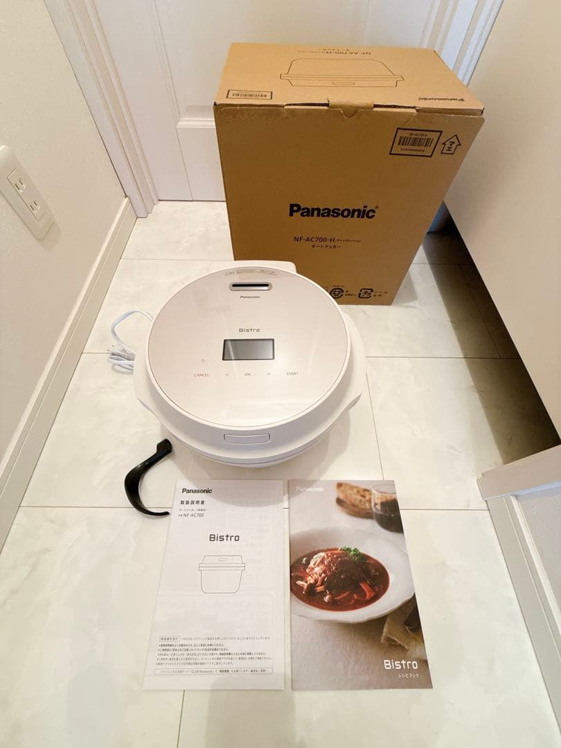 【美品】Panasonic オートクッカー ビストロ NF-AC700