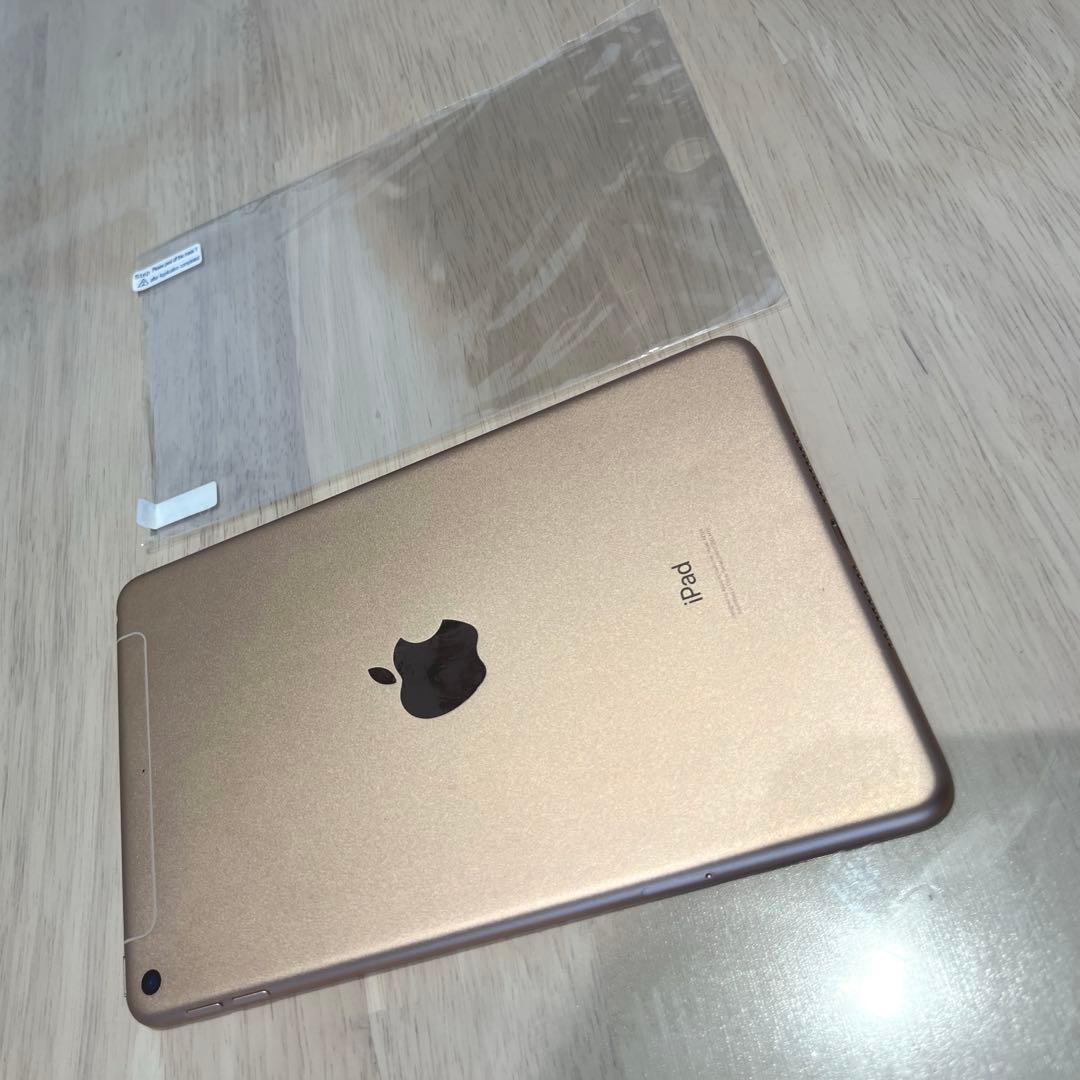 iPad mini 第5世代 本体　ゴールド 保護フィルム付き