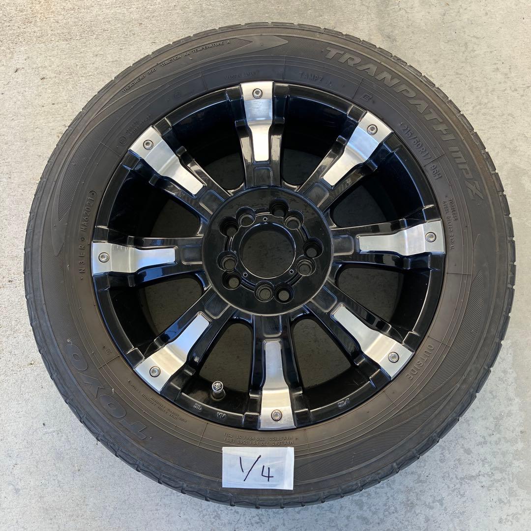 中古　サマータイヤ・ホイールセット 1/4　セット購入お願いします