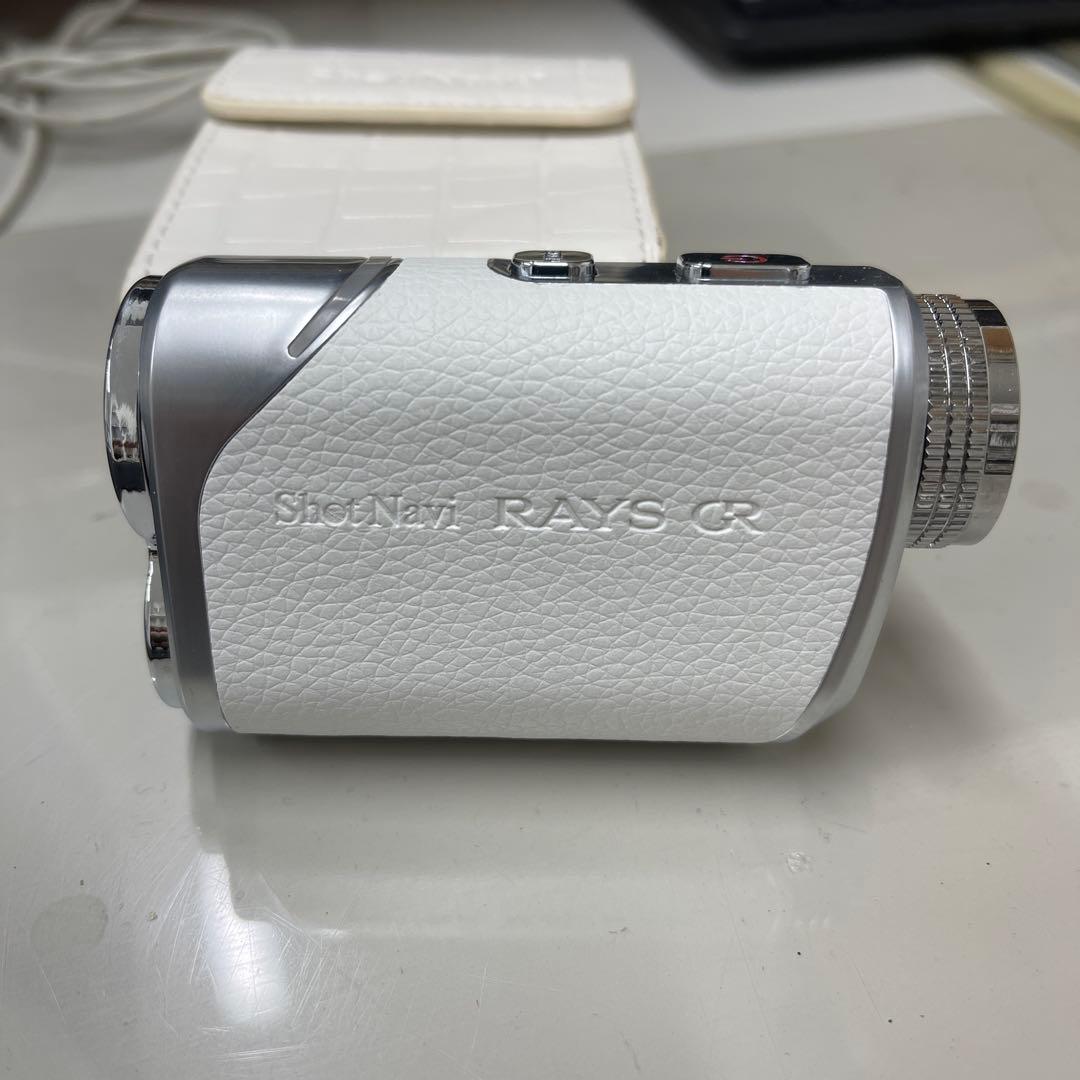 ShotNavi RAYS CR ホワイト 専用ケース付き