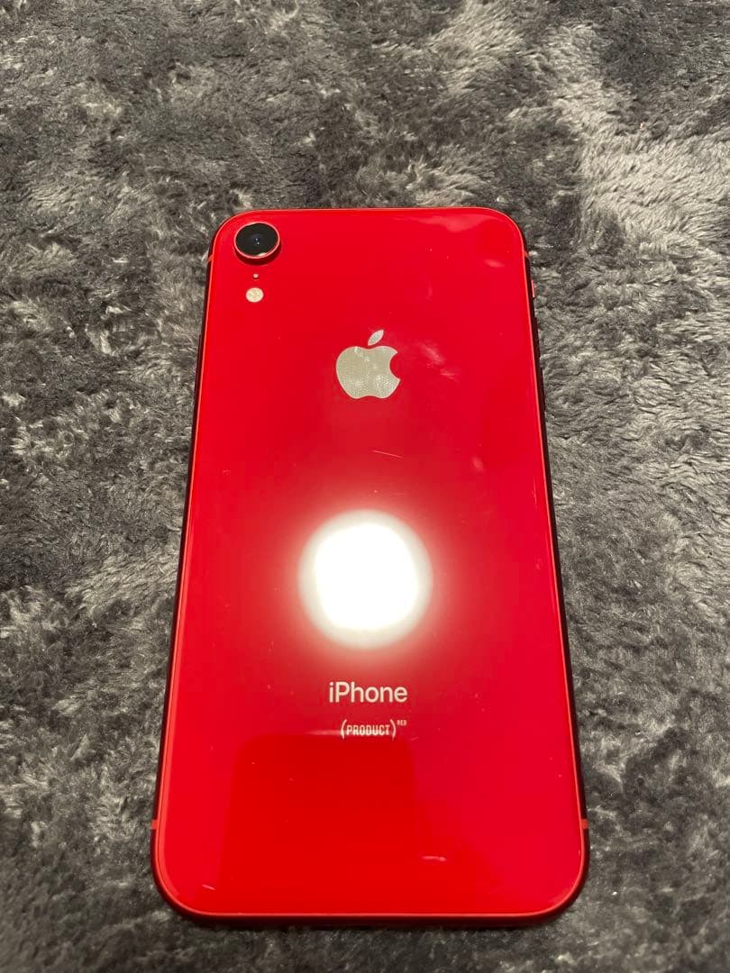 【iPhoneXR】PRODUCT RED【本体】