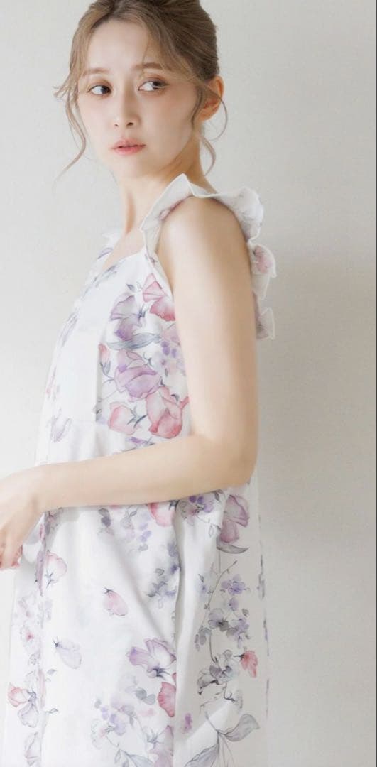 今期完売DITA2025 モデルワンピース浴衣3点セット【そそぐ花筏】