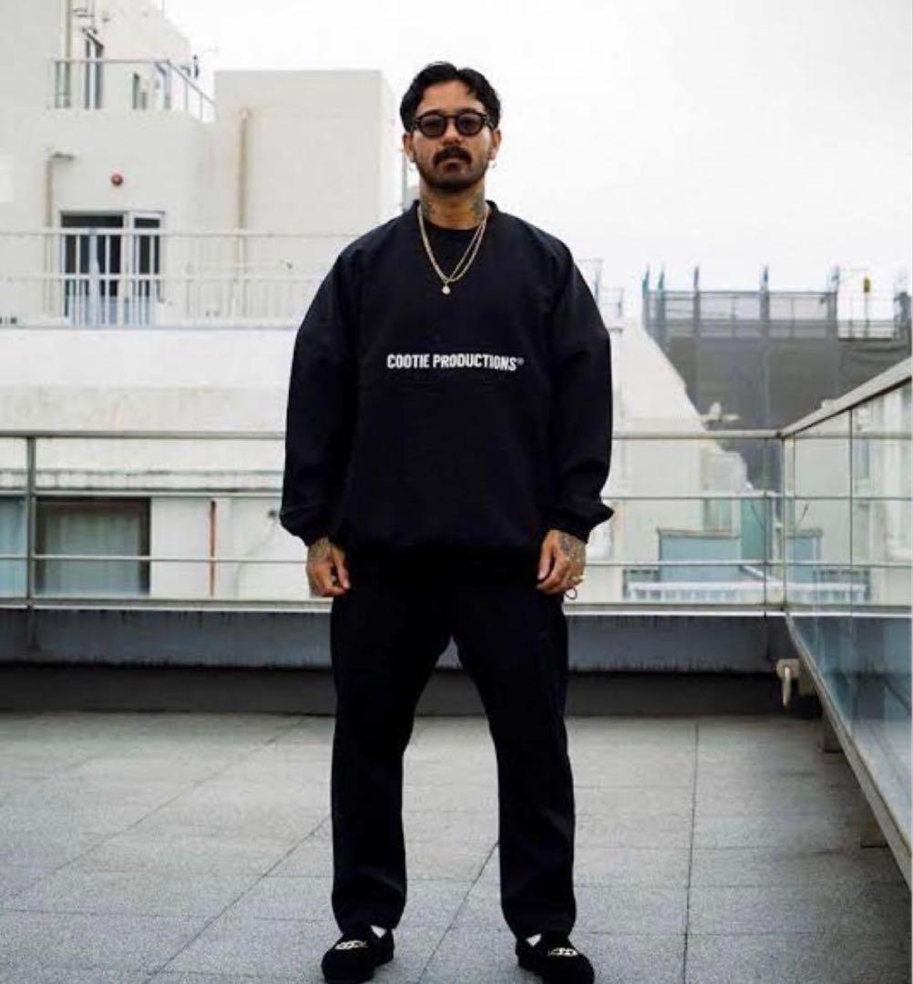 トップス COOTIE Polyester Twill Football L/S Tee