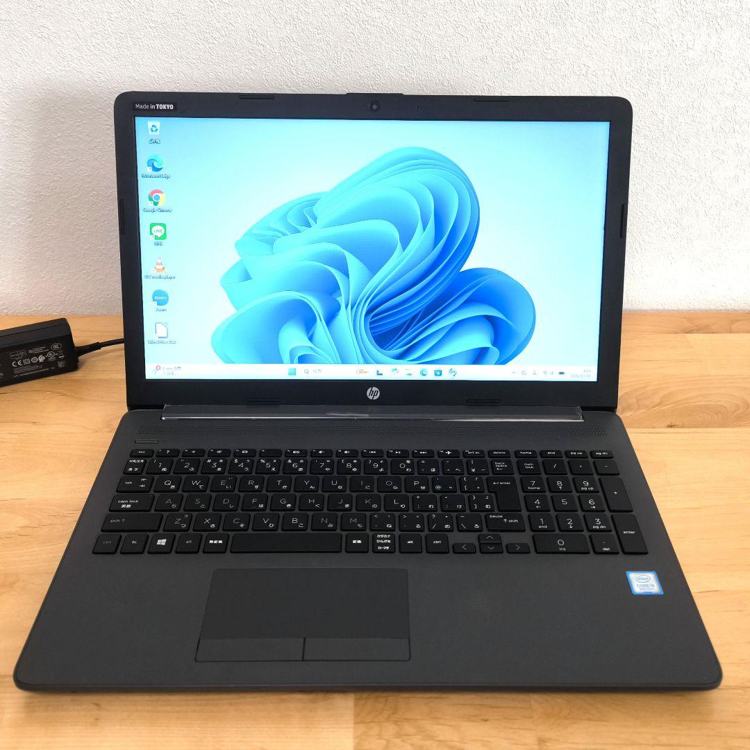 HP ノートPC【15.6型】Corei5第8世代 Windows11 DVD
