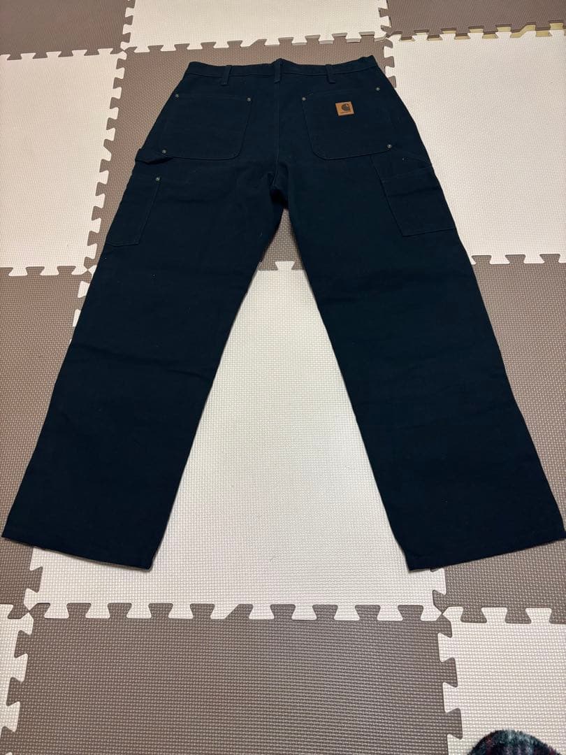 畳carhartt カーハート　ダブルニーパンツ　32インチ ブラック