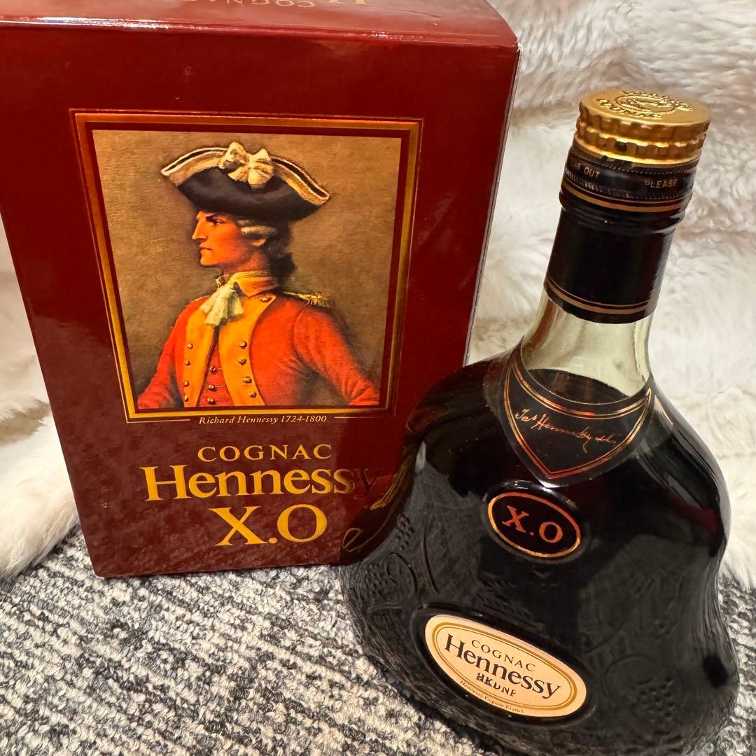 未開栓✨　古酒 Hennessy ヘネシーX.O グリーンボトル 金キャップ
