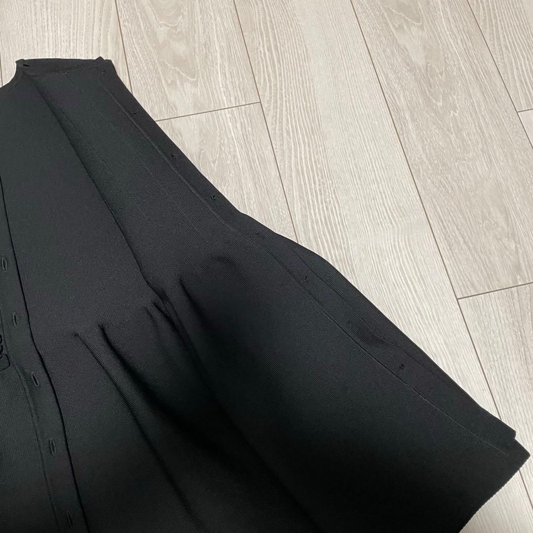 UNITED ARROWS 　Pミニフリルニットベスト　¥28600