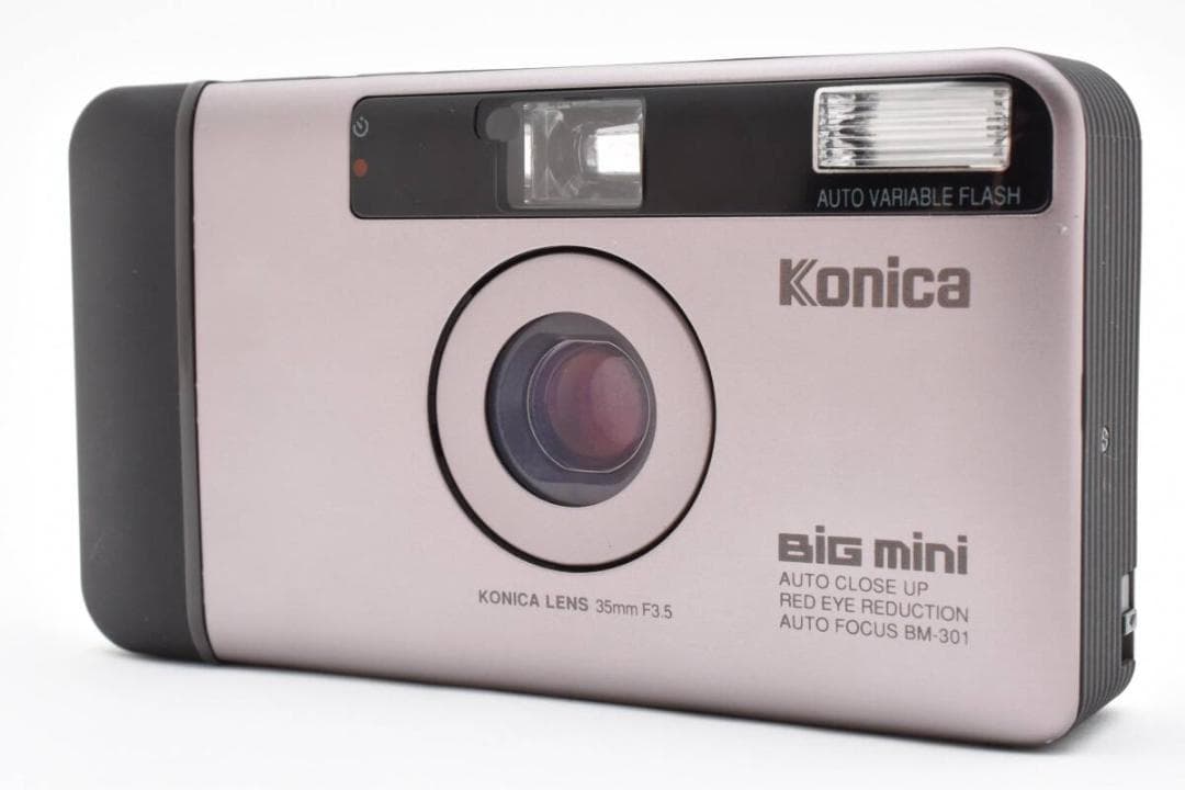 コニカ ビッグミニ BM-301 コンパクトフィルムカメラ 現状品 #405G