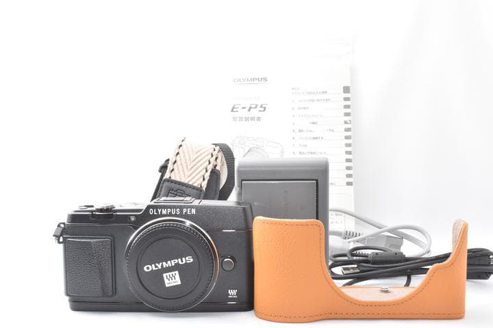オリンパス OLYMPUS PEN E-P5 ブラック ボディ