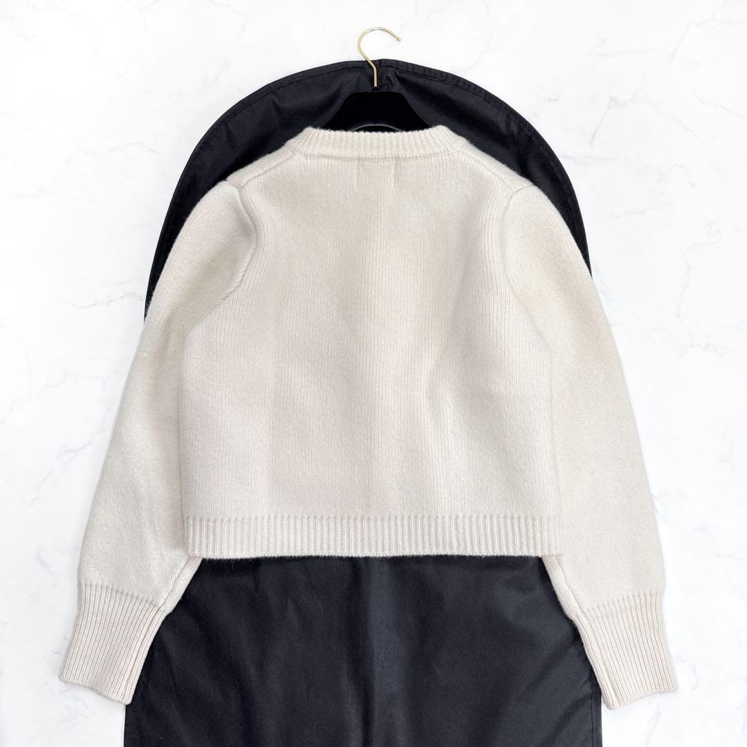 未使用タグ付き OHGA オーガ CHARMANT カーディガン ホワイト