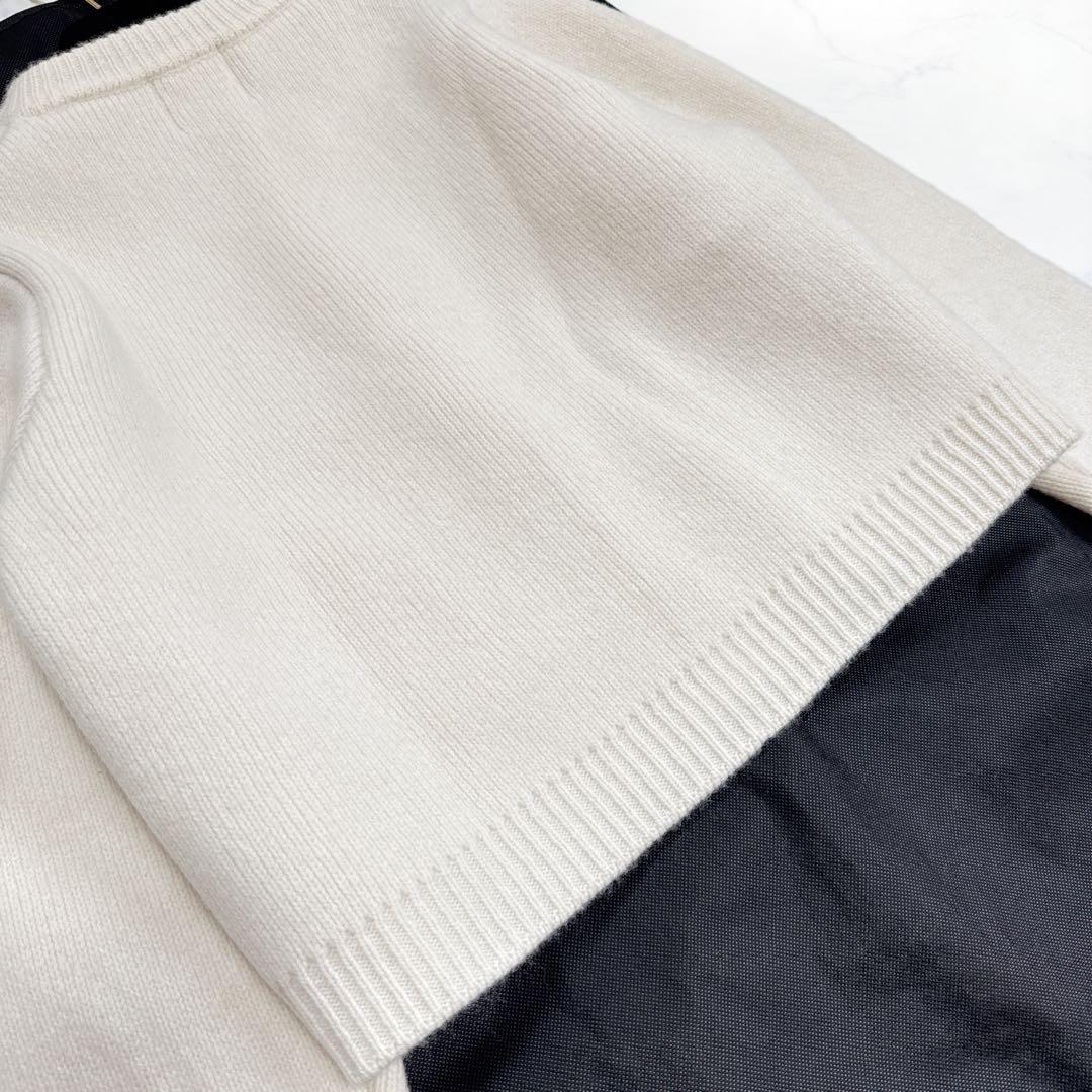 未使用タグ付き OHGA オーガ CHARMANT カーディガン ホワイト