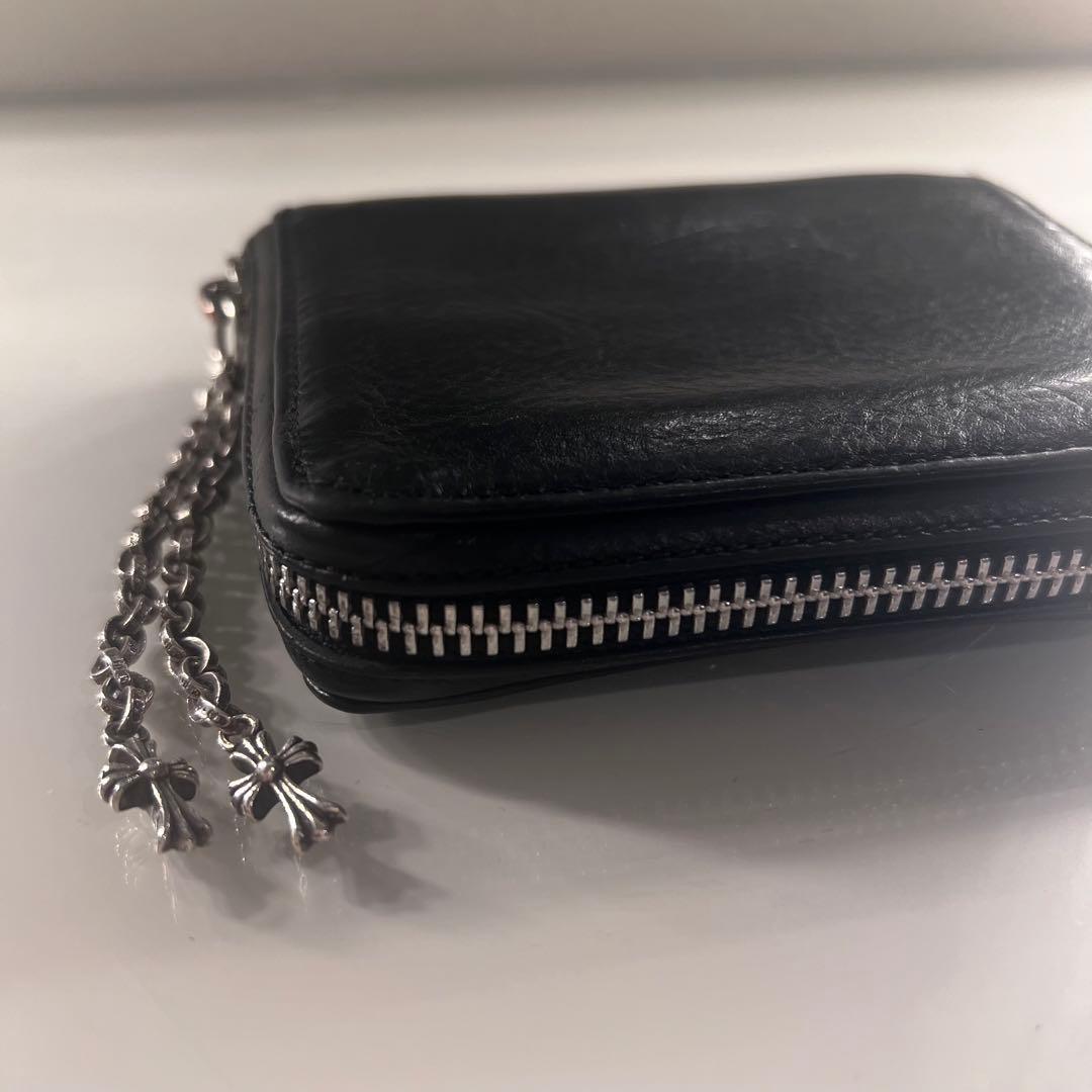 ★直営店購入正規品★クロムハーツ 3サイドジップ ピラミッド ウォレット 財布