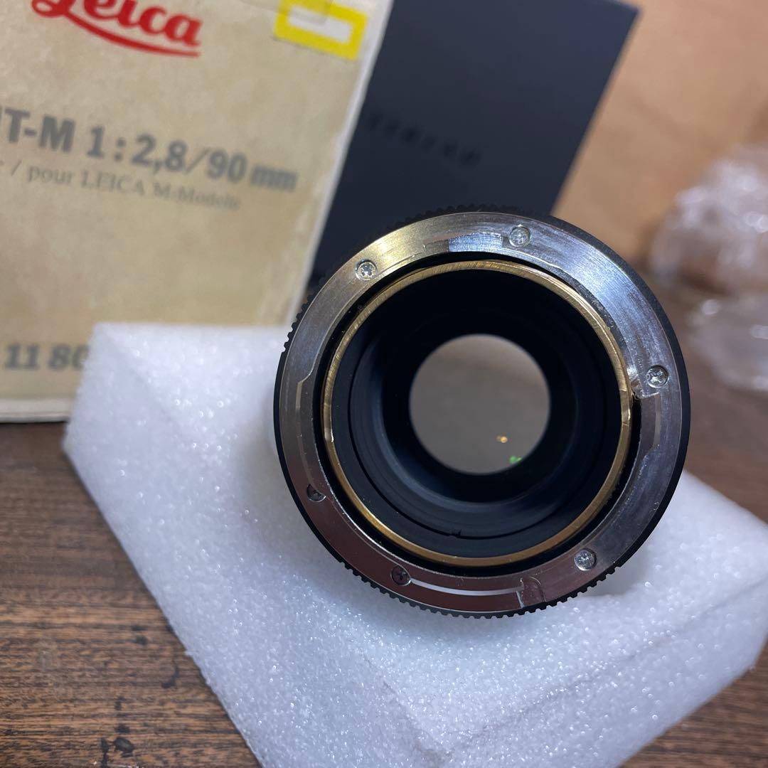 tdmidvue様ご依頼品Leica エルマリートMフード組込f2.8/90mm