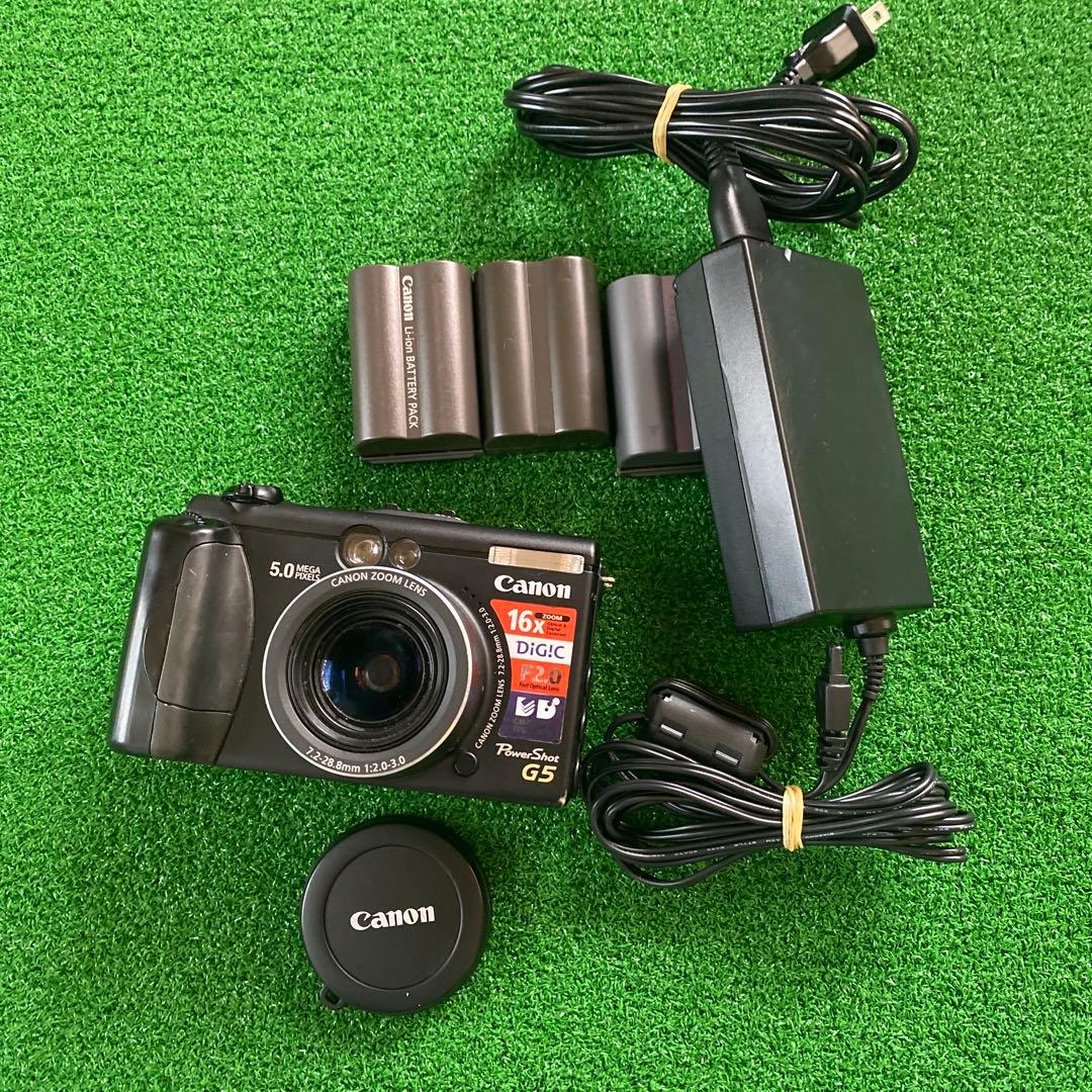 Canon コンパクトデジタルカメラ　PowerShot G5