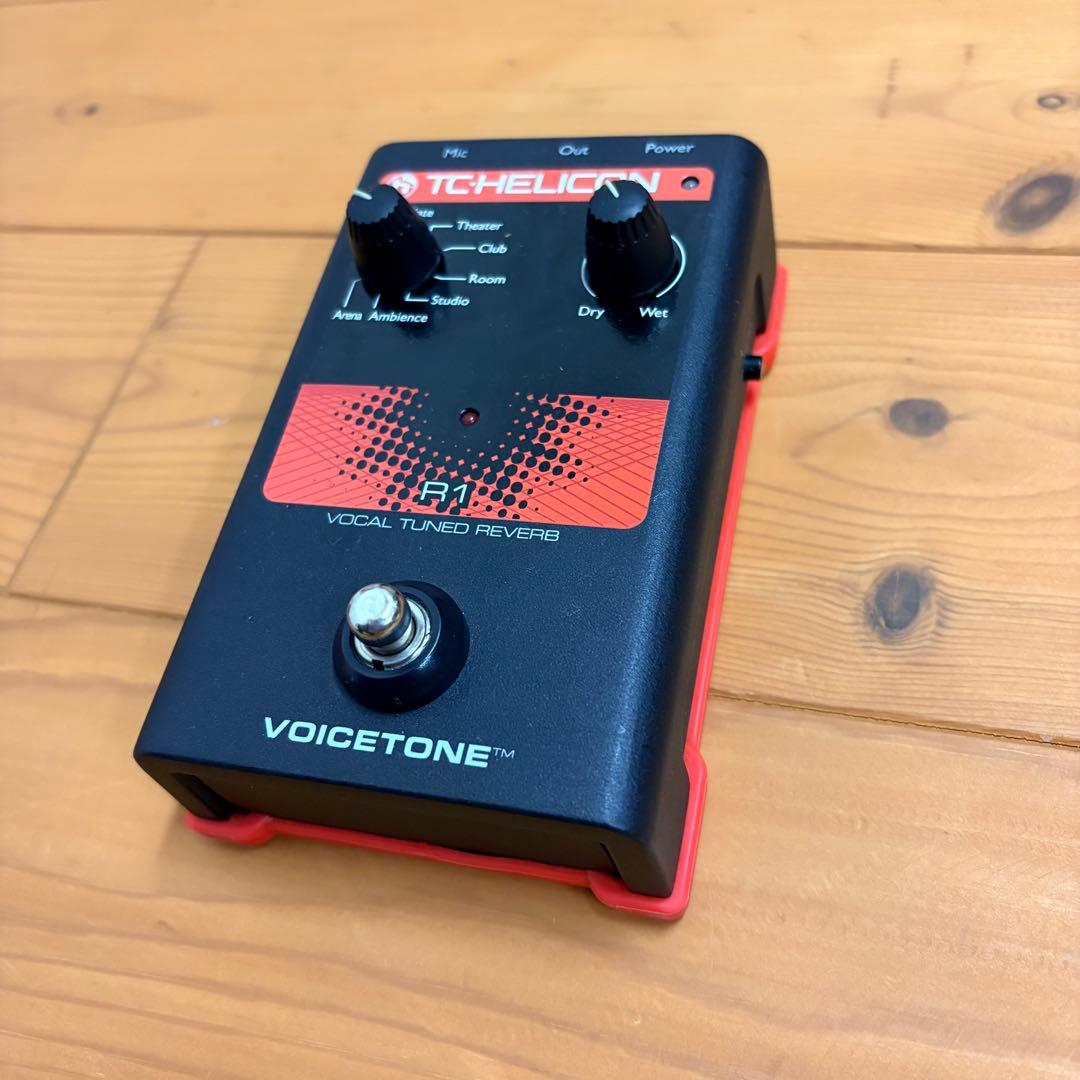 TC Helicon Voicetone R1 ボーカルチューンドリバーブ