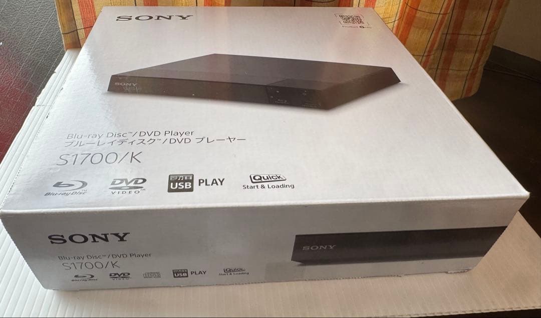 M*E様 SONY Blu-ray/DVDプレーヤー S1700/K