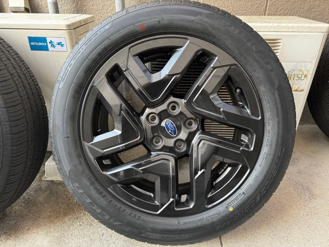 新型フォレスター X-BREAK SL 純正18インチホイール 2本①