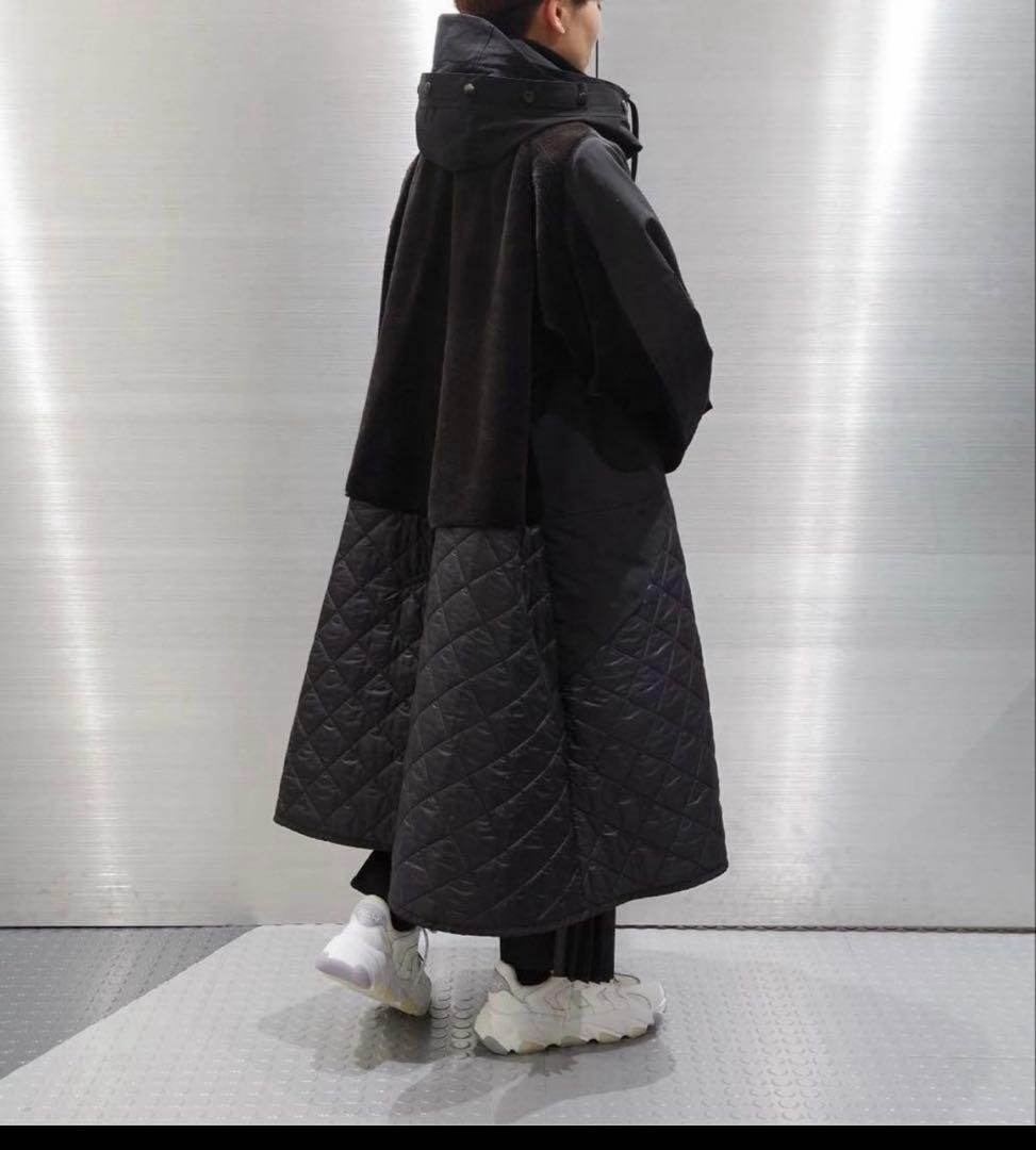 専用！ジュンヤワタナベ　モッズコート　キルティングコート　ドッキングコート