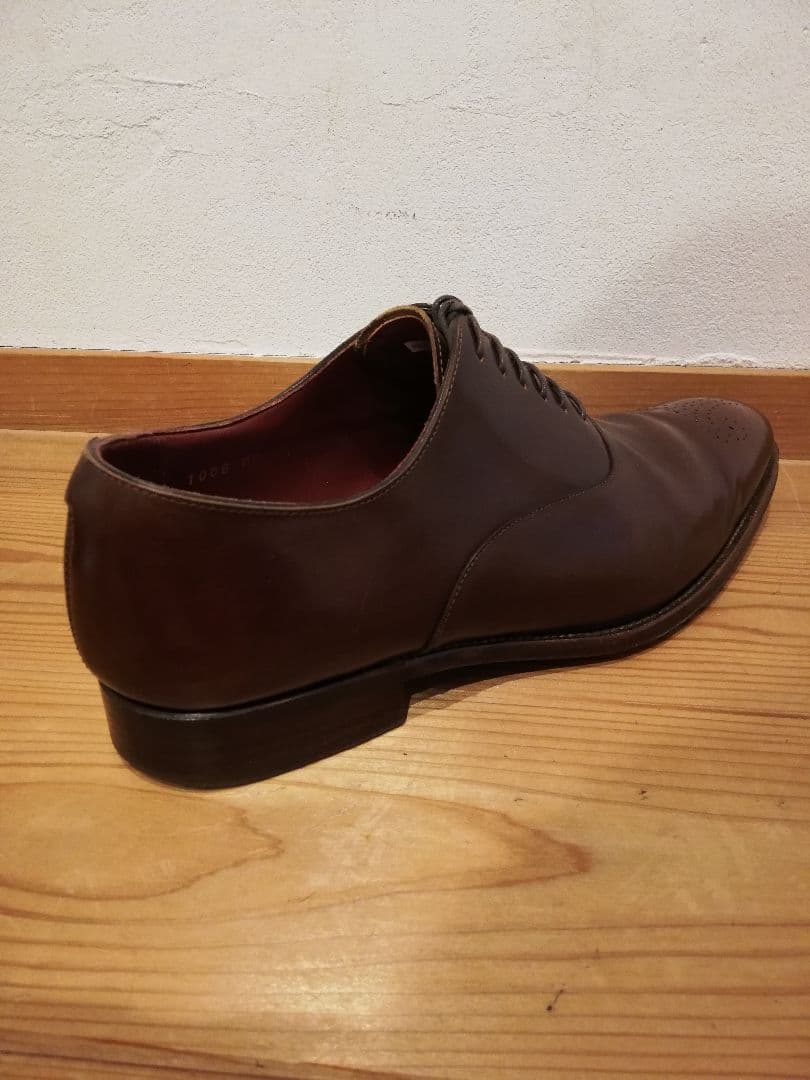 【程度良】ペルフェットperfettoコードバン27cm グッドイヤーウェルト