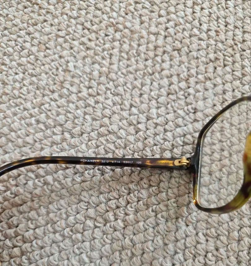 シャネルロゴ CHANEL べっ甲 オシャレ伊達メガネフレームサングラス