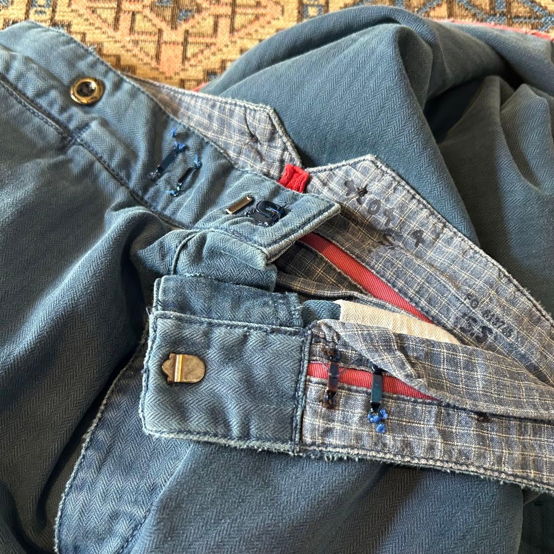 90s Ralph Lauren ラルフローレン　ファイヤーマンパンツ　ワイド