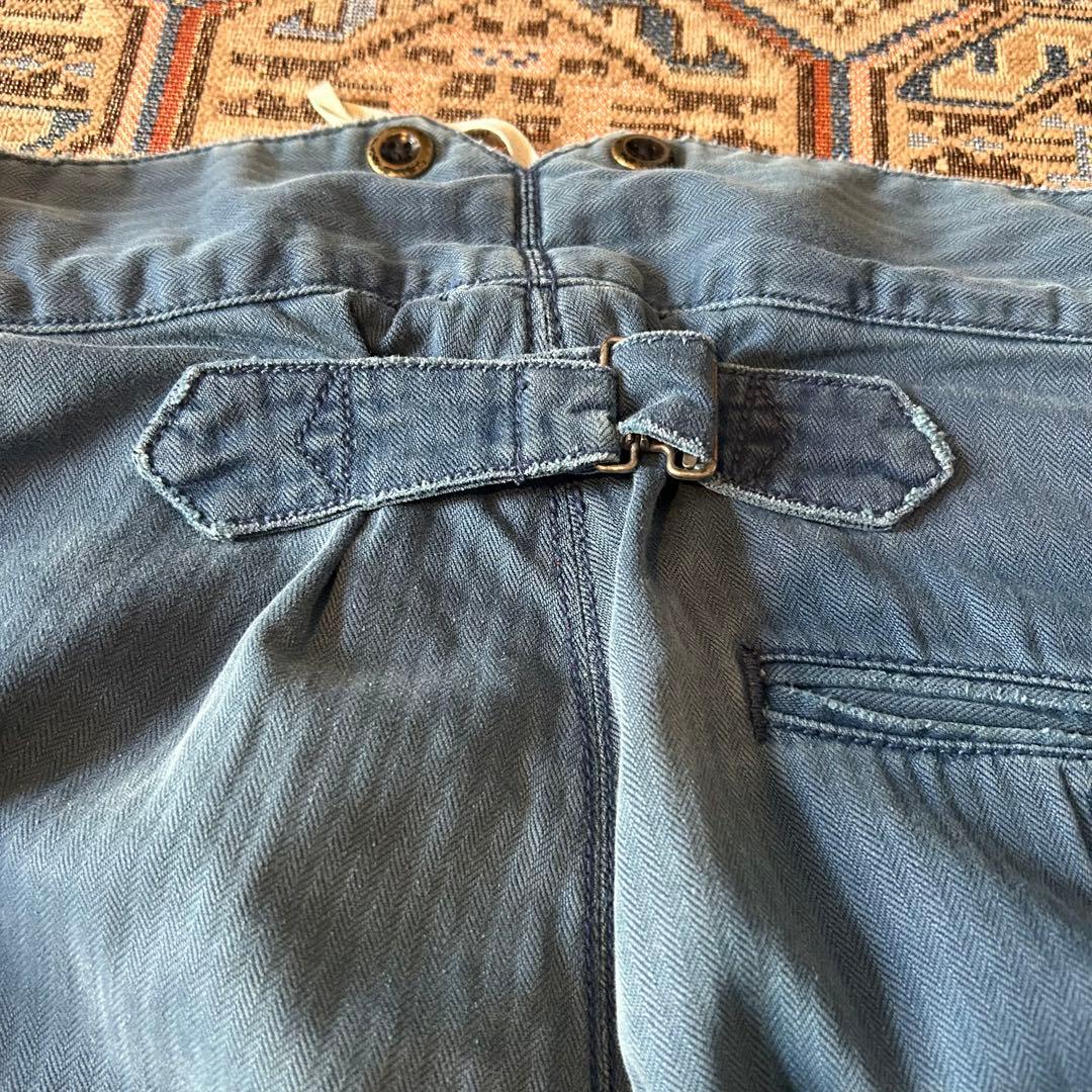 90s Ralph Lauren ラルフローレン　ファイヤーマンパンツ　ワイド