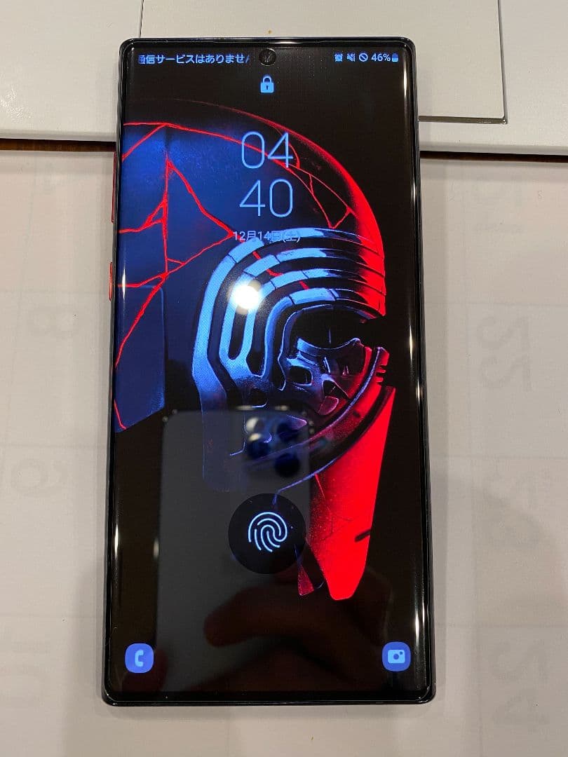 値下げ GalaxyNote10+ StarWars 本体 イヤホン等付属品新品