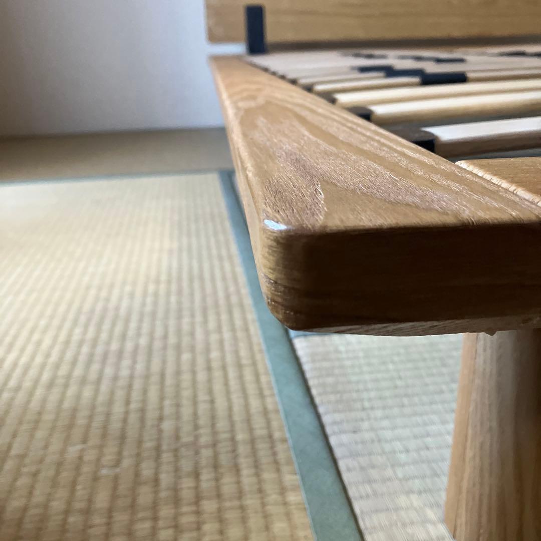 無印良品　ダブル ベッドフレーム