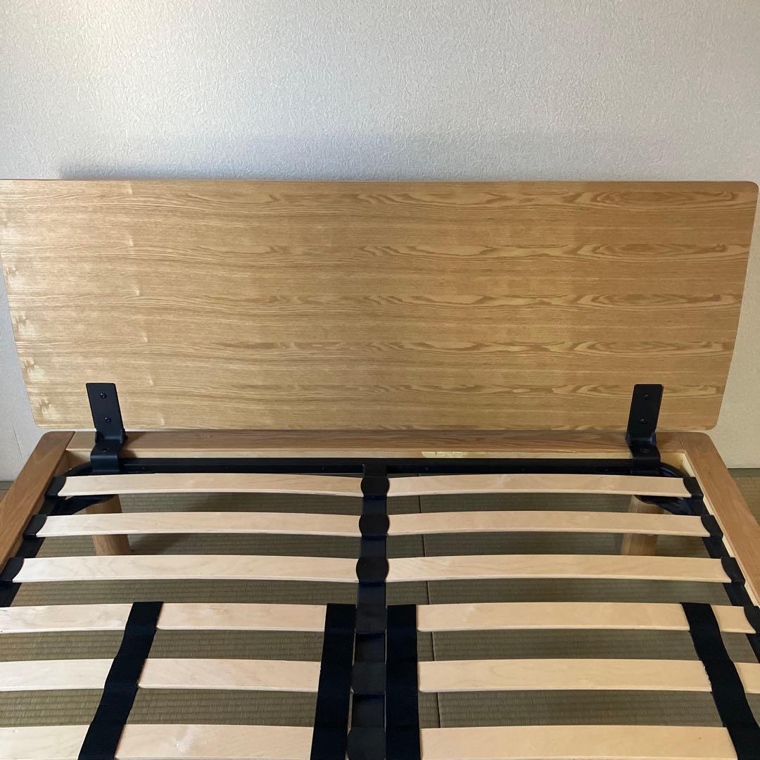 無印良品　ダブル ベッドフレーム