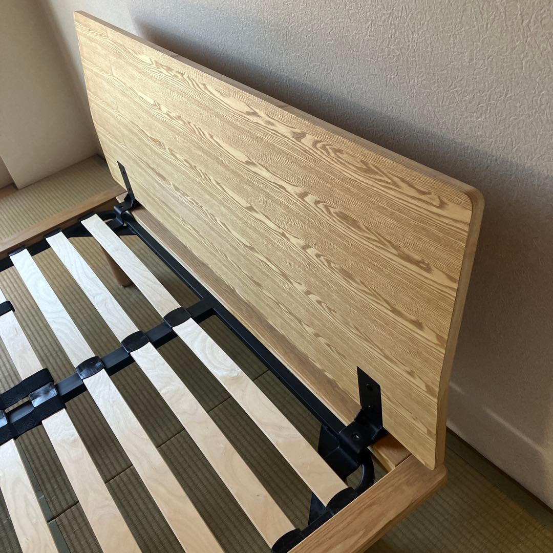 無印良品　ダブル ベッドフレーム