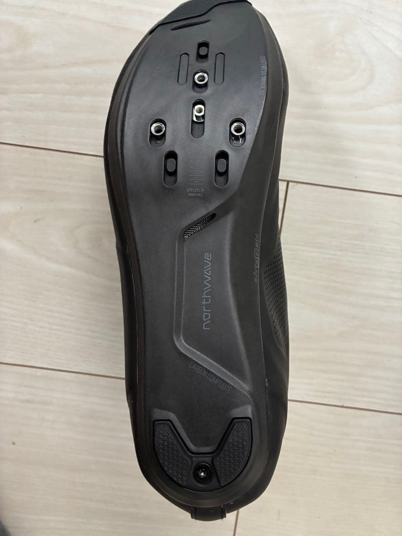 ロードバイク用シューズ ブラック ダイヤル式